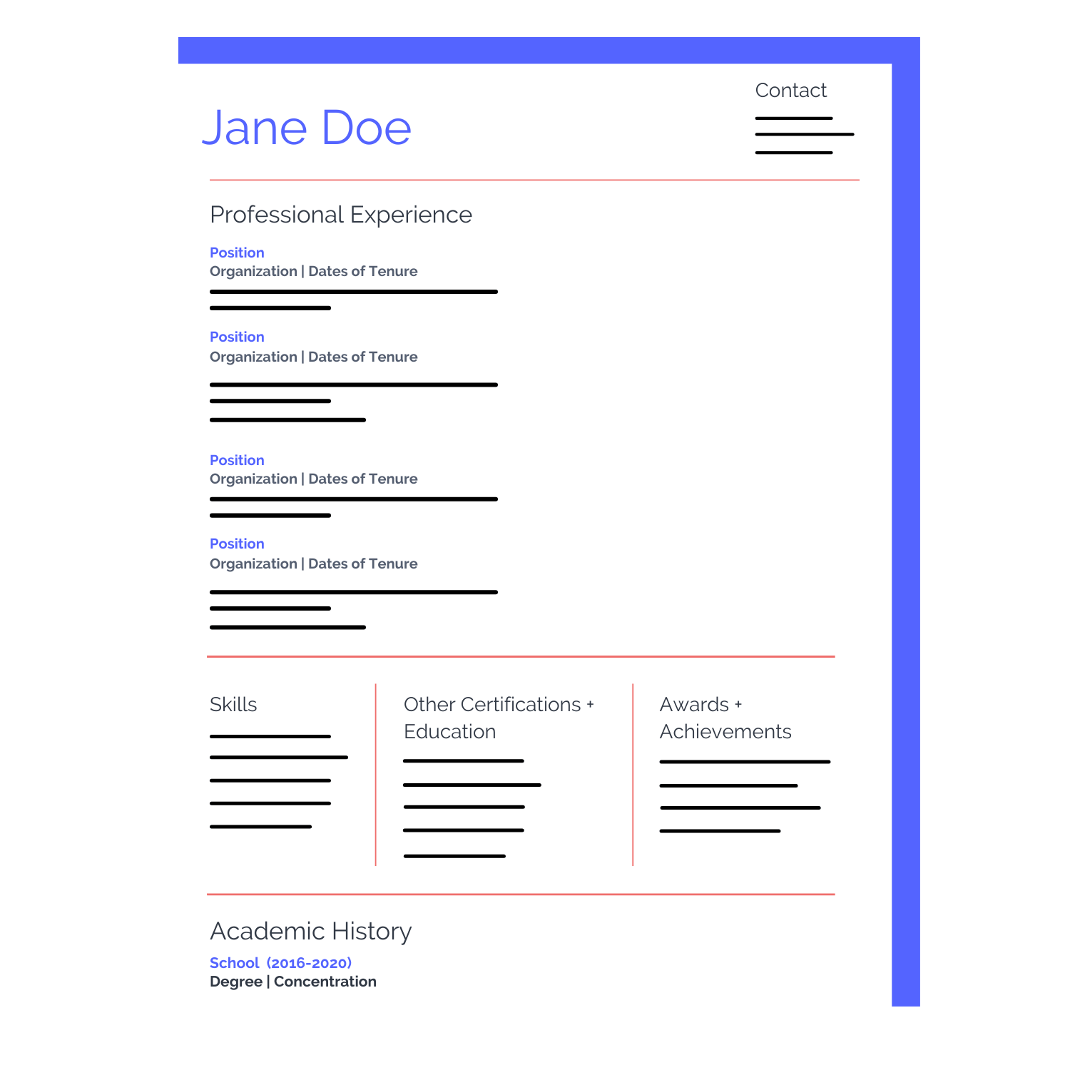 how long should a resume be example