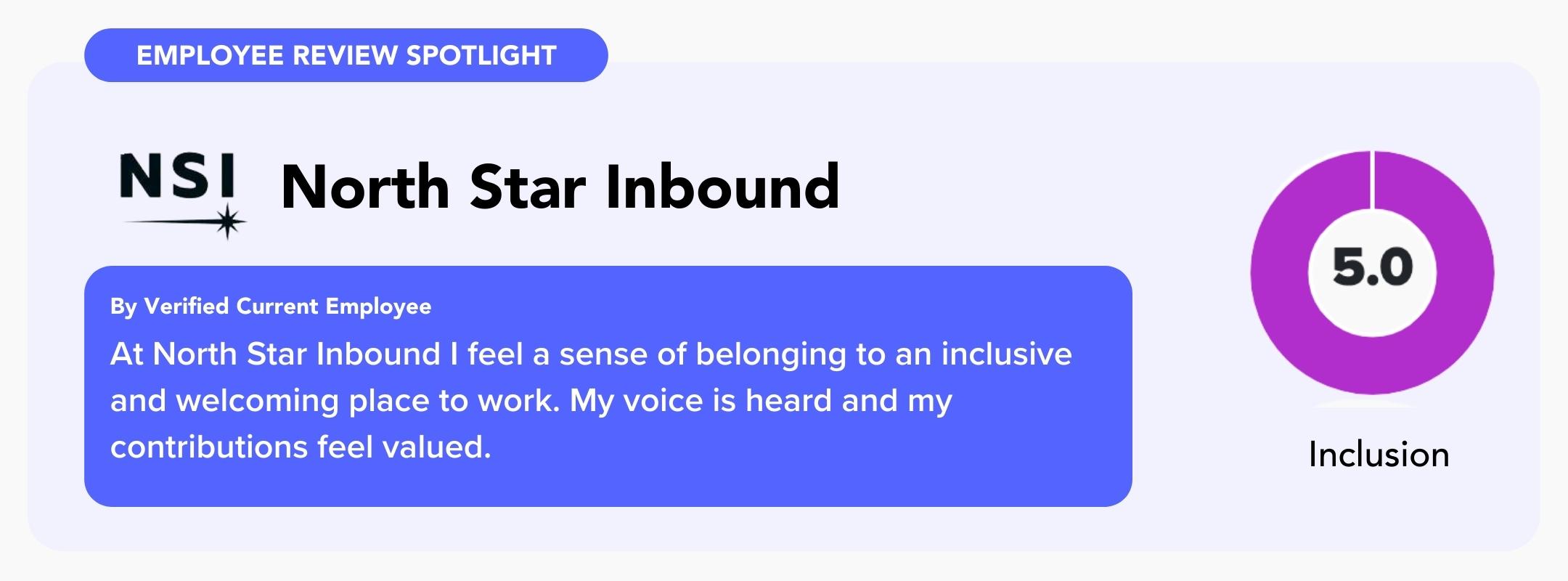 North Star Inbound employee review