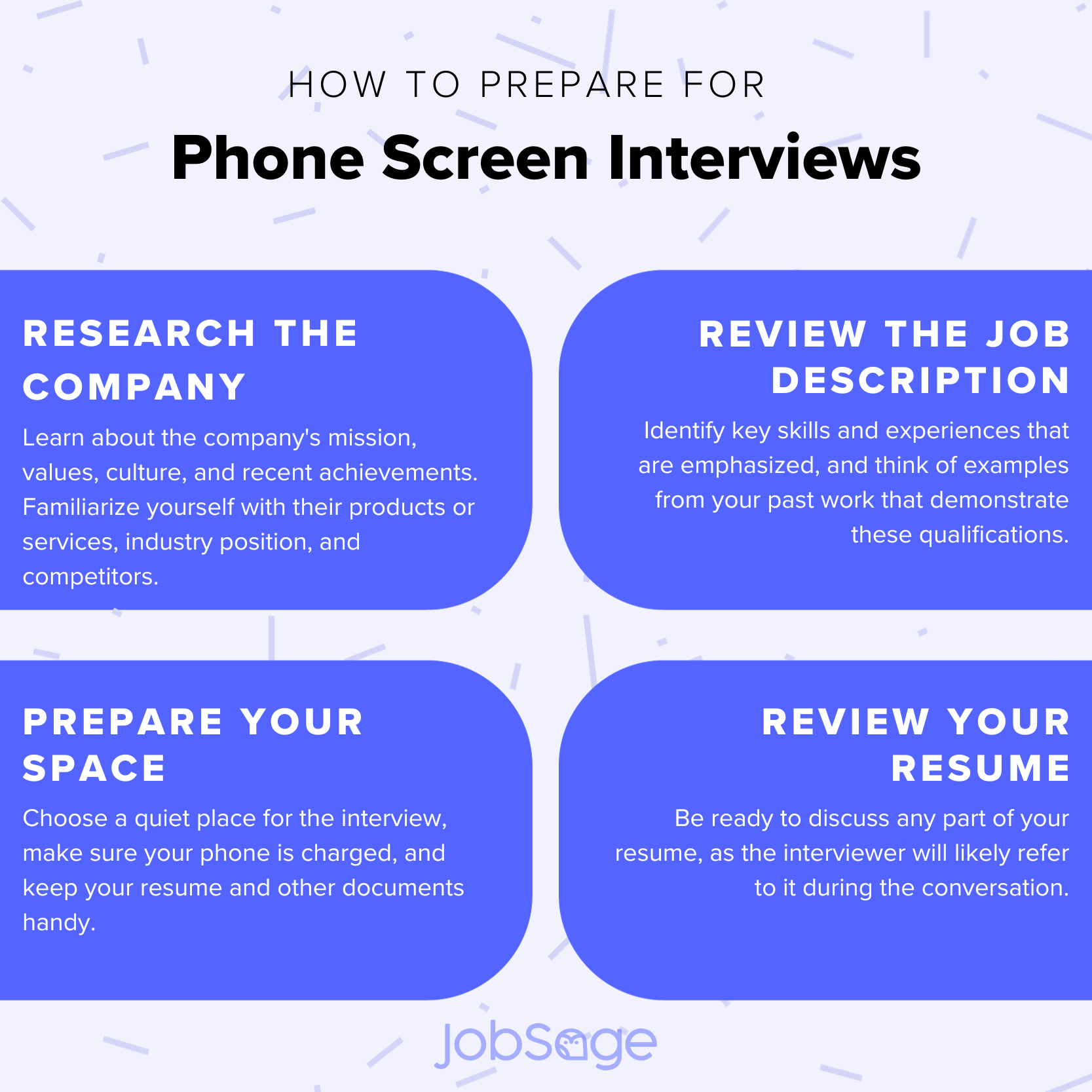 How to Prepare for a Phone Screen Interview