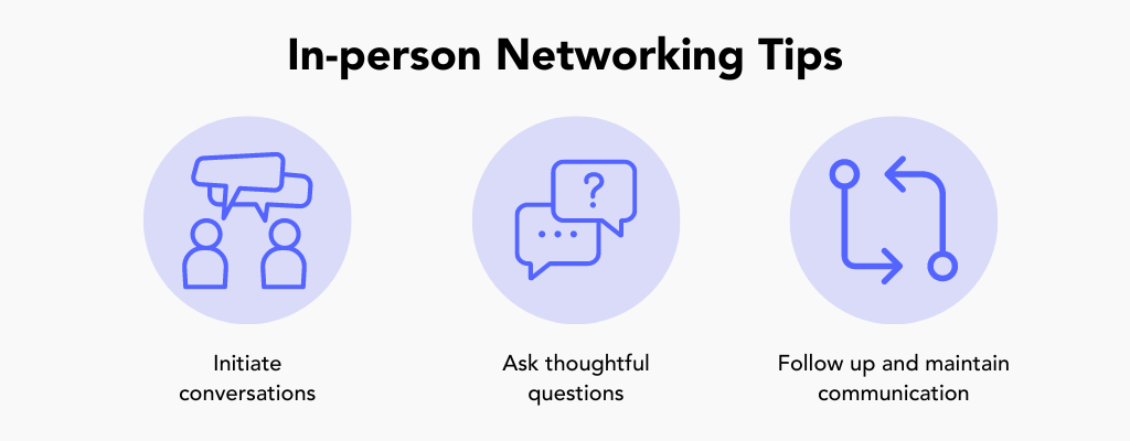 In-Person Networking Tips